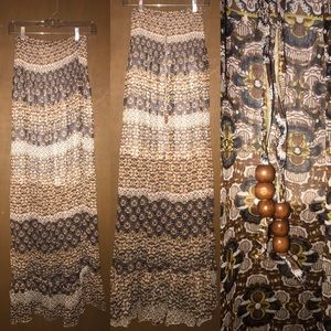 Brown Maxi Dress 👜